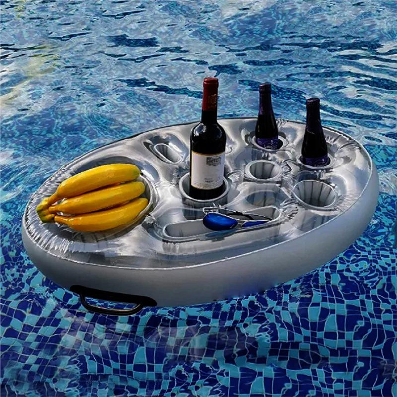 Summer Sea Bucket Cup Holder Inflatable Pool Beach Swimming Play Family Party Fl