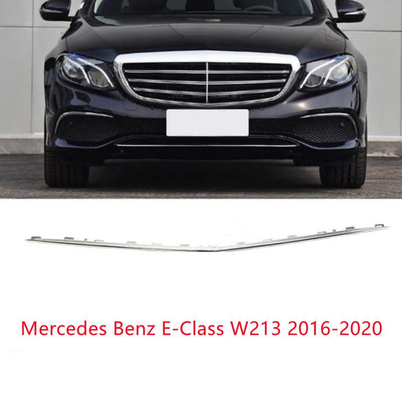 Listwa Jasna Listwa Dekoracyjna Chromowana Zderzaka Przedniego 2138850300 2138850174 2138850274 Dla Benz Klasa E W213 2016-2020