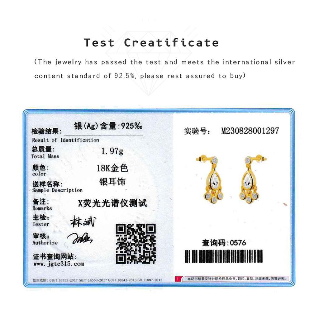 ANDYWEN 100% 925 Prata Esterlina Ouro Brinco Picante Corrente Ovais Armário Brinco Mulheres Pendientes Jóias Finas de Luxo