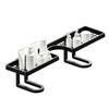 Bathroom Sink Shelf Over Faucet U-shaped Washbasin Storage Rack 19.69 Inch No-Drill Quick Drainage Over The Bathroom Sink Shelf