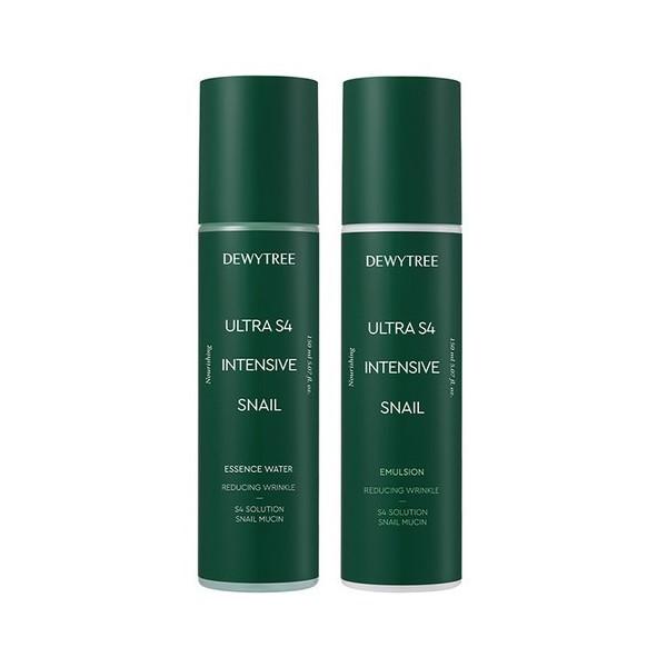 DEWYTREE Ultra S4 Intensive Snail Essence Water 150ml + Emulsion 150ml