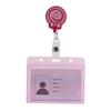 Card Holder Clip Aluminum ID Card Retractable Badge Name Card Holder Nurse Doctor ID Badge Holder