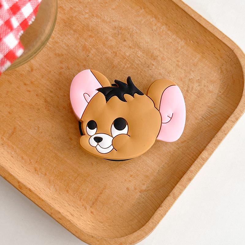 Cartoon Mobile Phone Airbag Bracket Dinosaur Mouse Girl Retractable And Pasted Desktop Bracket Portable
