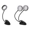 3 Color Dimmable LED Reading Light With Magnifier Flexible Gooseneck Reading Table Light For Study Office Desk M4YD