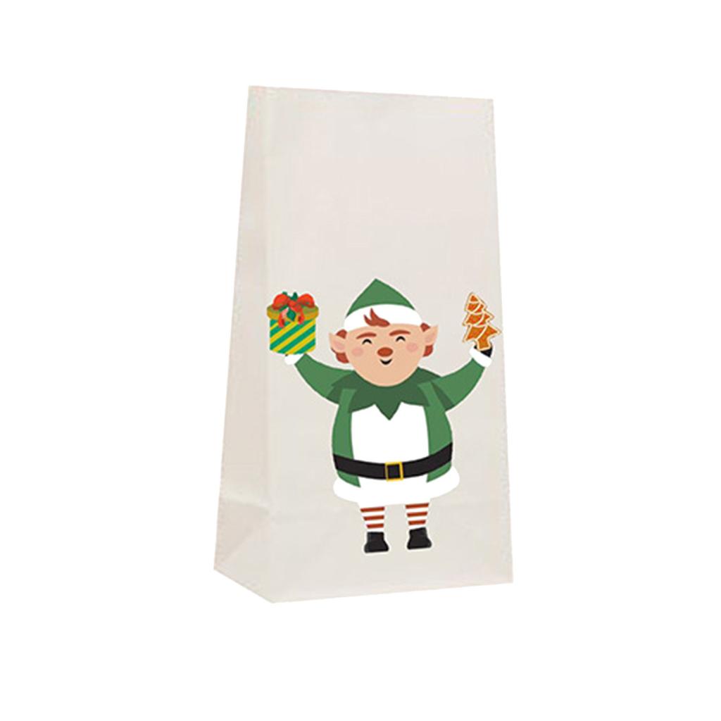 DIY Christmas Sticker Bag Children Gift Bag Handmade Crafts