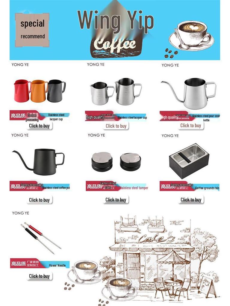 350ml Nerezová konvice s husím krkem pro přípravu kávy metodou pour-over s jemnou hubičkou