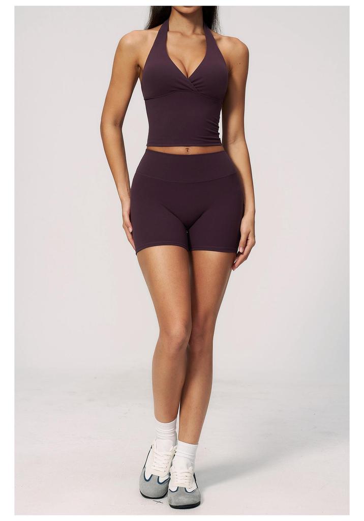 Dare To Show Yoga Set: Seamless Hip-Lifting Patchwork, Double-Layer Waistband, Cross-Border 2-Piece Fitness Wear, Style 4208