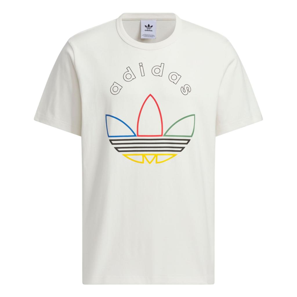 New Adidas T Shirts Men's White JD3256