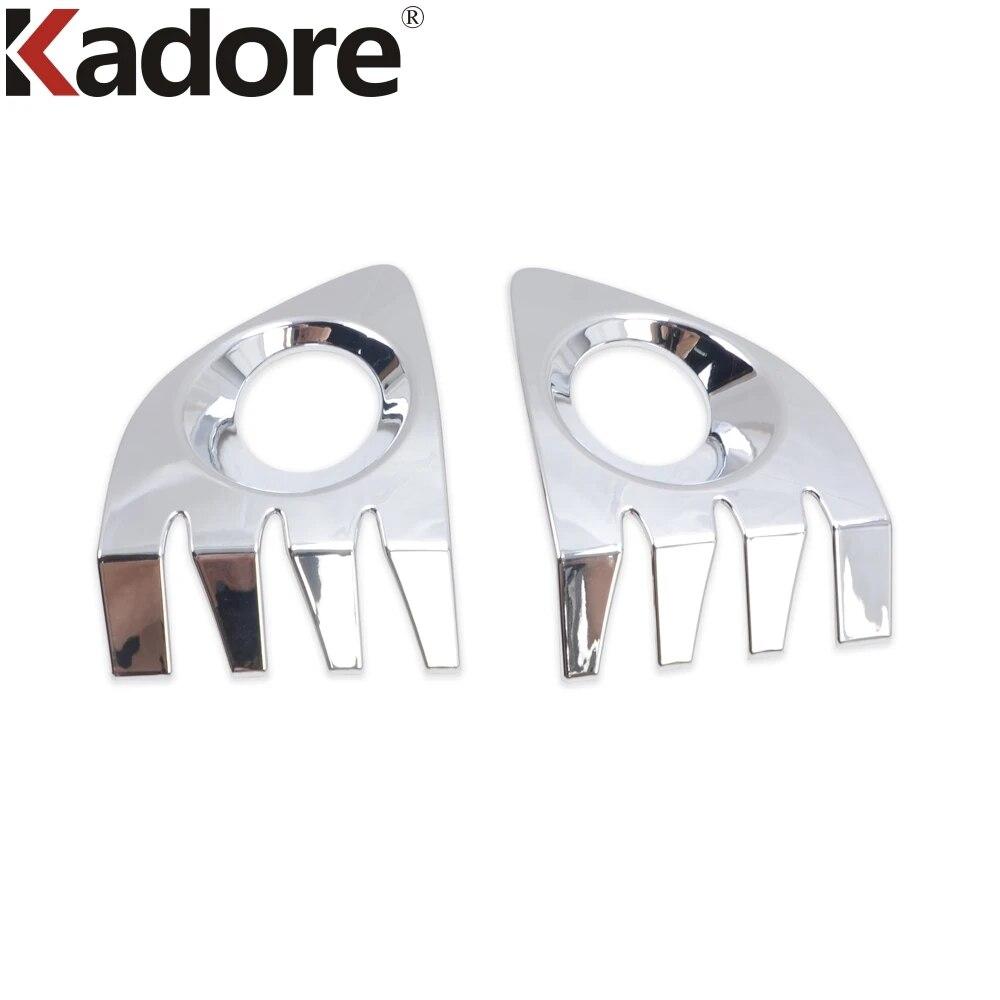 Front Fog Light Lamp Cover Trim For Toyota Corolla Cross    2022 2023 Chrome Foglight Frame Trims Car Accessories