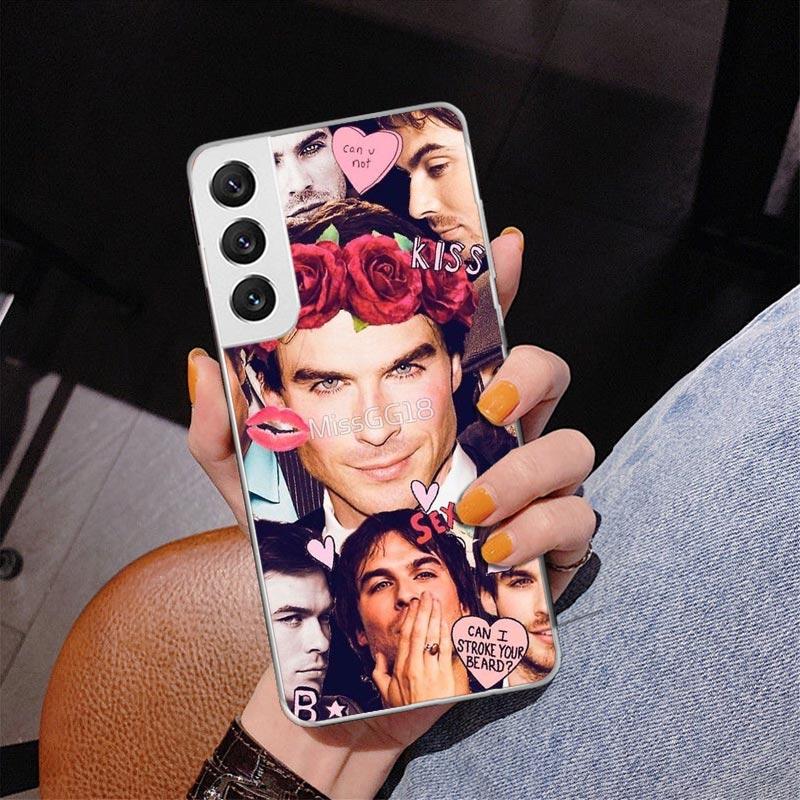 The Vampire Diaries Salvatore Phone Case For Samsung Galaxy S24 S25 Edge S26 Ultra S23 S22 S21 Plus S20 FE + Personalized Print