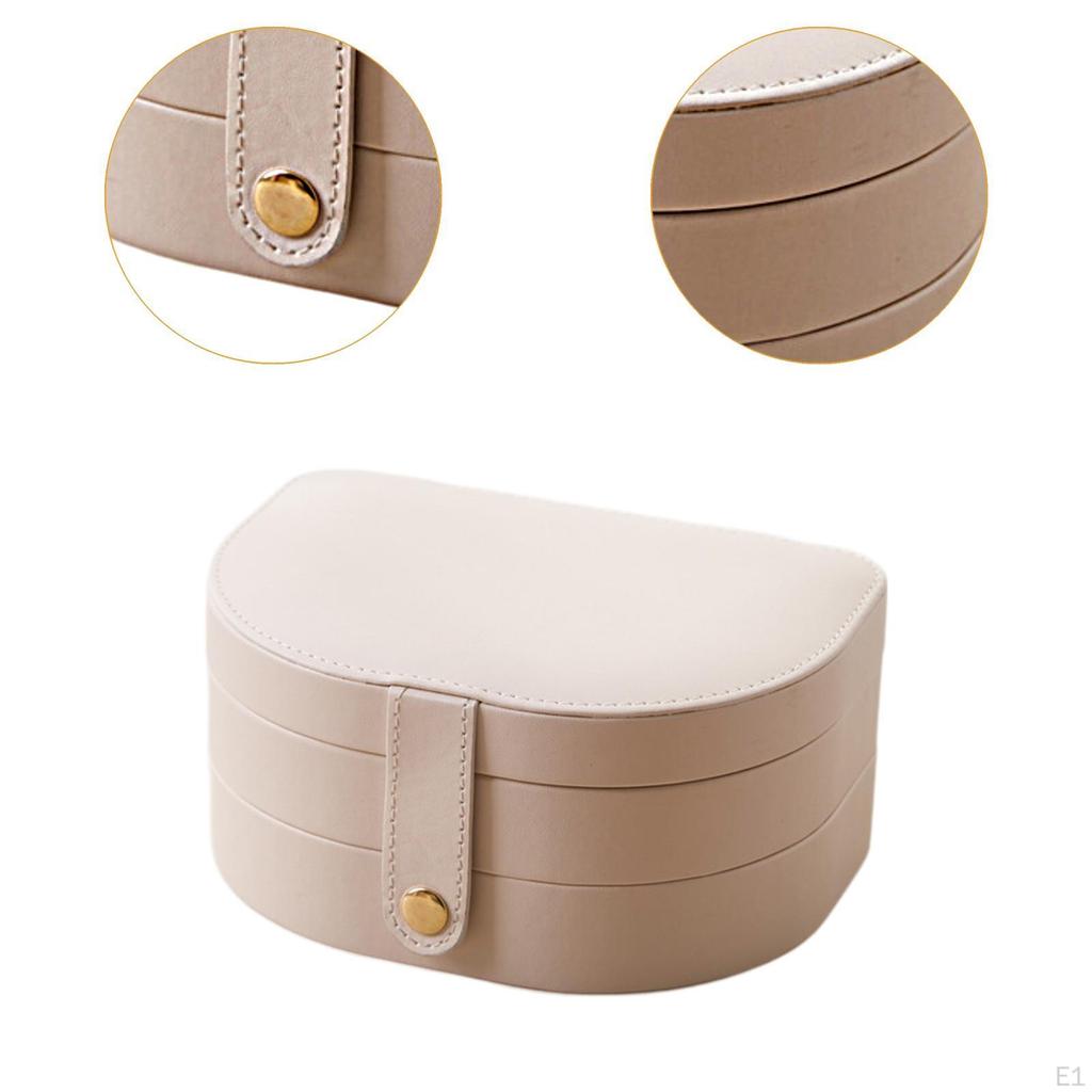 Reise Schmuckkoffer Box für Frauen Display Halter Aufbewahrungsorganizer