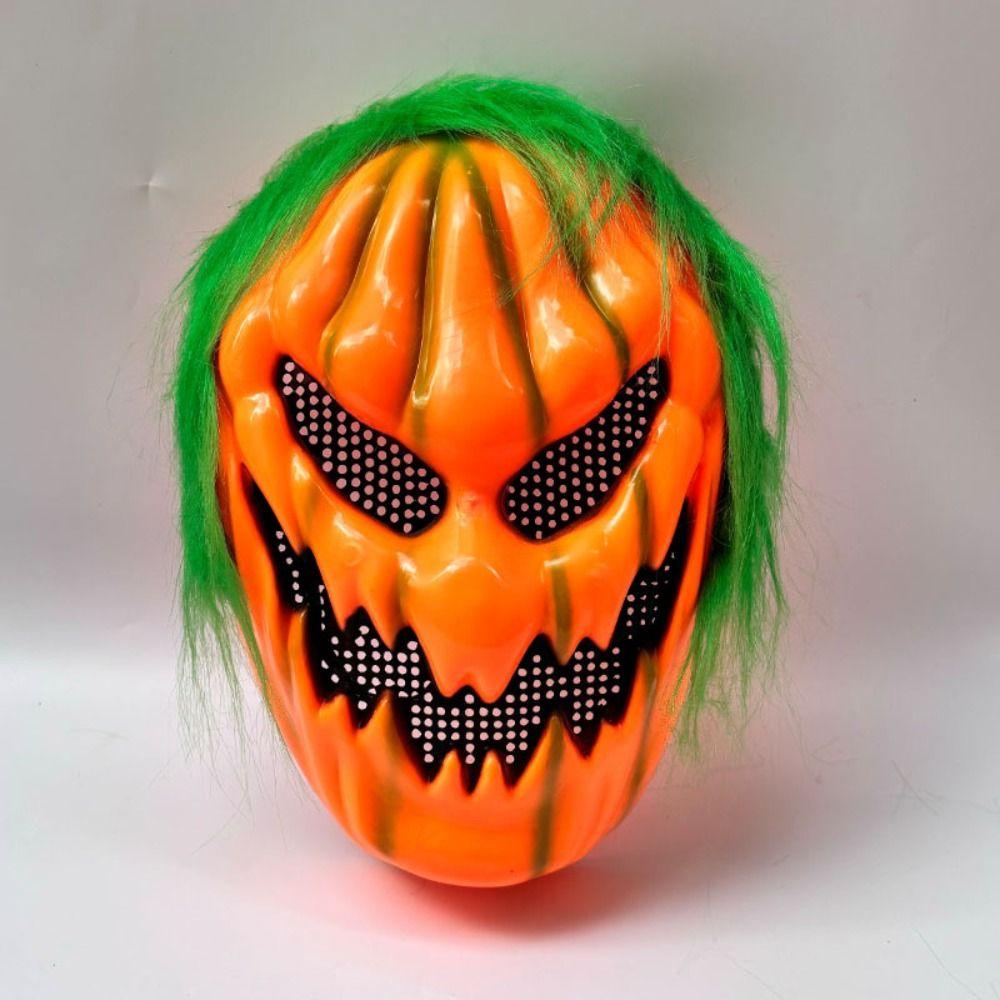 Creativity Halloween Cosplay Mask Realistic Pumpkin Full Face Mask  Carnival Party