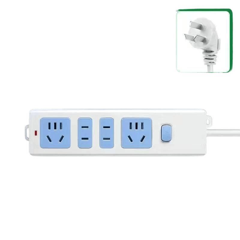 Genuine Pure Copper Wireless Power Strip Extension Cord for Household or Dormitory Use.