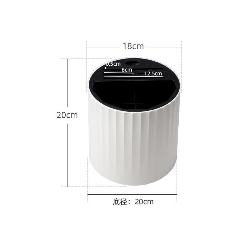 Multifunctional Cutlery Organizer 360° Rotating Chopstick Spoon Fork knife Storage Holder Drain Racks Kitchen Accessories