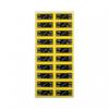 Clear Number Weight Labels for Fitness Gear Easy Application and Removal