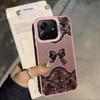 Design Sense Schwarze Spitze Hülle für Xiaomi Redmi Note 9 10 K60 12C A5 10C 13C 9C 9T 14C A1 A2 Plus Rückseite Handyhülle
