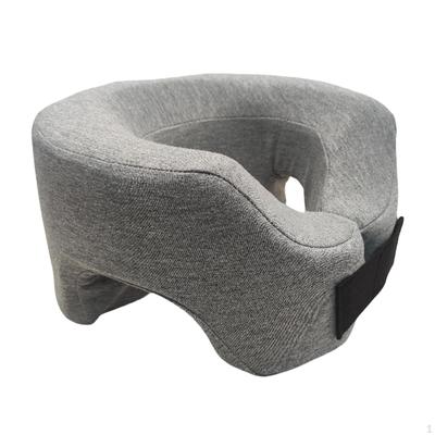 Spací polštář na břicho, Opěrka pro ležení na břiše, Přenosný komfortní polštář ve tvaru U pro cestování,