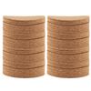 100Pcs Wood Drink Coaster Tea Coffee Cup Mat Pad Wood Tableware Home Decor