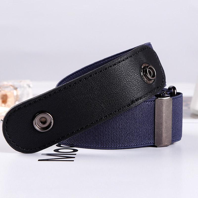 Buckle-free Adult/Children Belt Invisible Elastic Belt for Jeans No Bulge Hassle