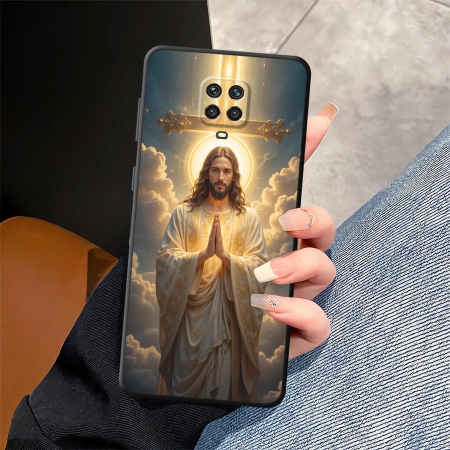 Phone Cover Case for Xiaomi Redmi Note 14 10 13 Pro Plus 11S 14C 12 11 Pro A1 A2 A3 12C 13C K40 K80 9 8 7 A4 A5 12S Jesus Design