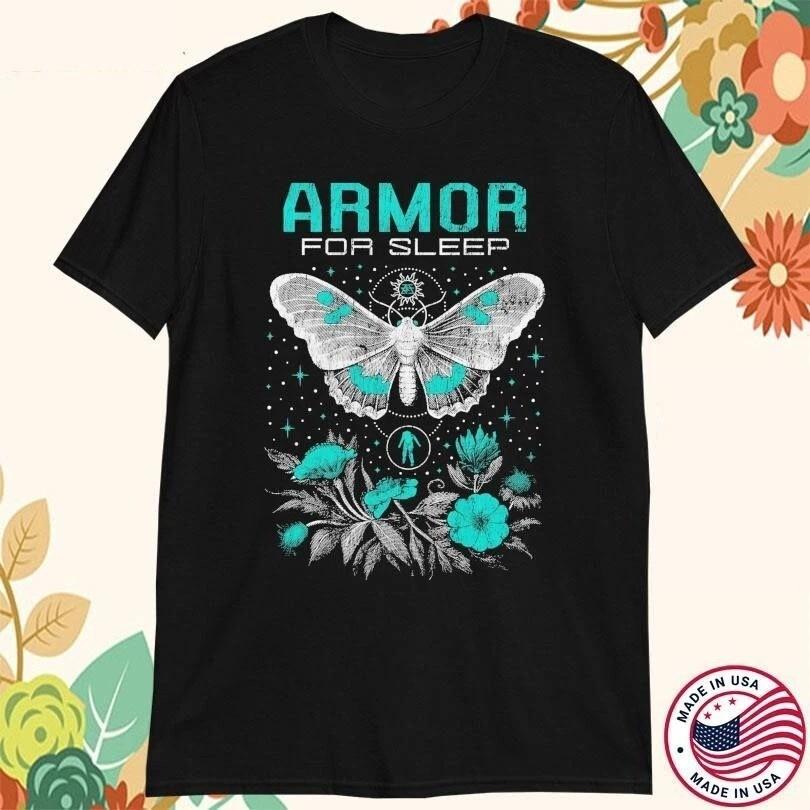 Armor For Sleep Lunar Moth Cotton Black All Size Unisex Shirt BT1654 Unisex T-Shirt S