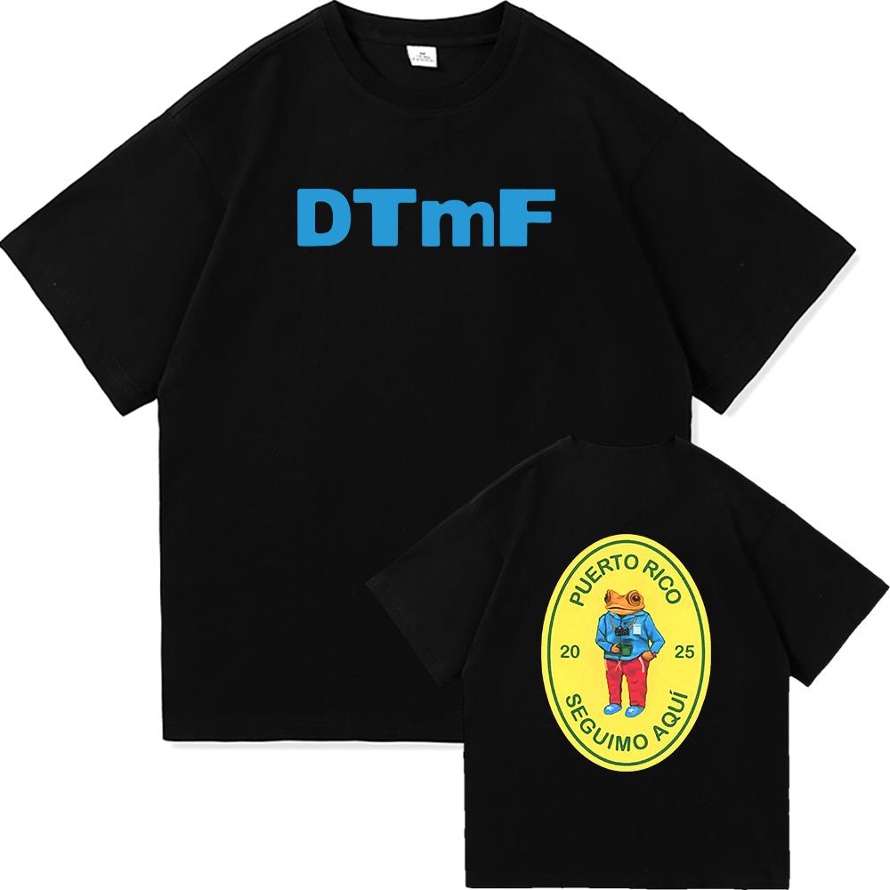 DTMF Debí Tirar Más Fotos TShirt BAD BUNNY DeBÍ TiRAR MáS FOToS Men Clothing Harajuku High Quality Cotton Tops Fans Gift TShirts