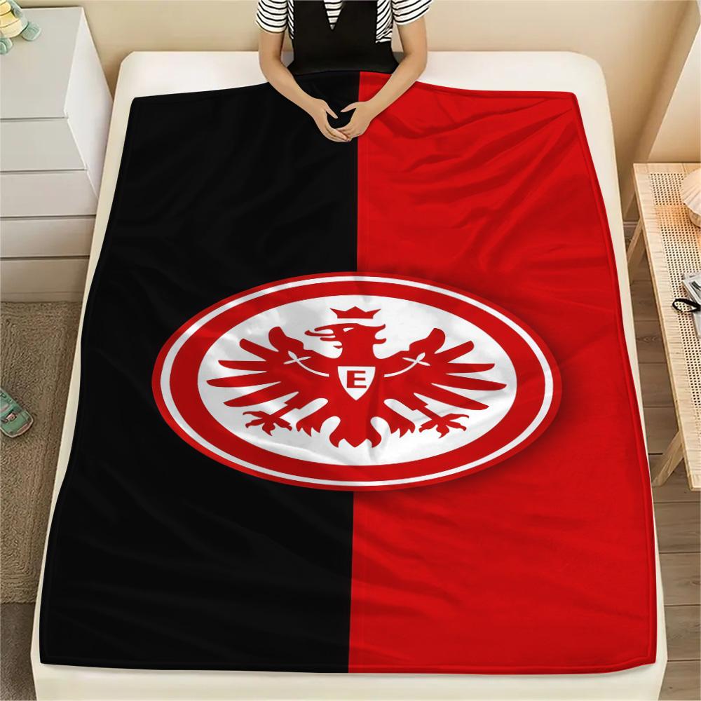 Eintracht Frankfurt Print FlAannel Blanket, High quality Comfortable for All Seasons, Home Decor, Warmth and Comfort