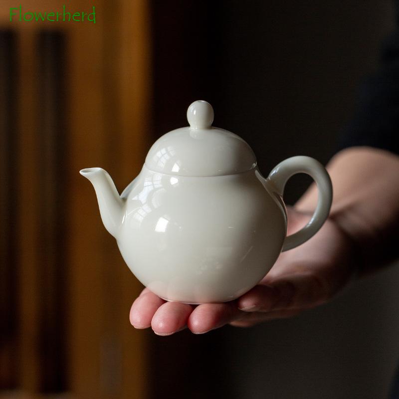 

Retro Ceramic Teapot Kung Fu Tea Set Teaware Japanese Handmade Tea Pot Household Tea Filter Single Pot Tea Kettle Tea Infuser