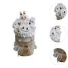 Plush Toy Doll Bouquet Cute Gift for Mother Day Anniversaries Festival Coffee