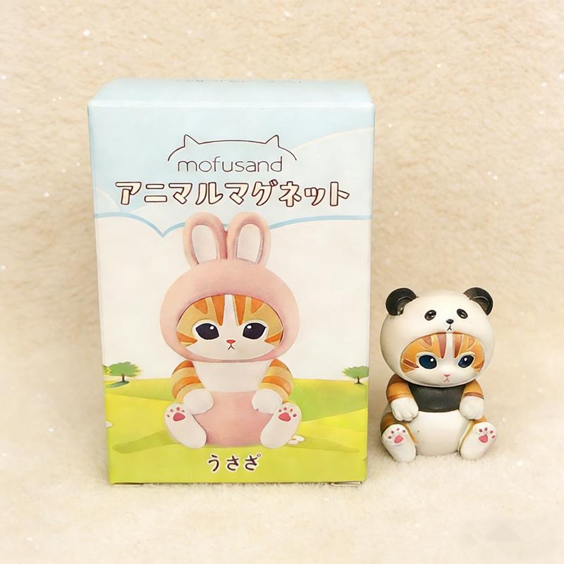 4cm Mofusand Action Figure Set, Animal Headband Doll Blind Box, Cute Anime Children's Toy Model Ornament Birthday Gift