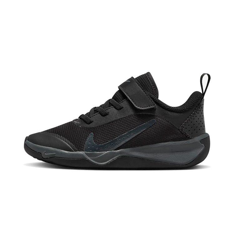 Nike Omni Multi Court Slip Resistant Abrasion Resistant Low top Kids Lifestyle Shoes Black Gray Kids' DM9026-001