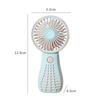 Cartoon Style Mini Handheld USB Fan 3 Speed Rechargeable Compact and Portable for Outdoor Pocket Use
