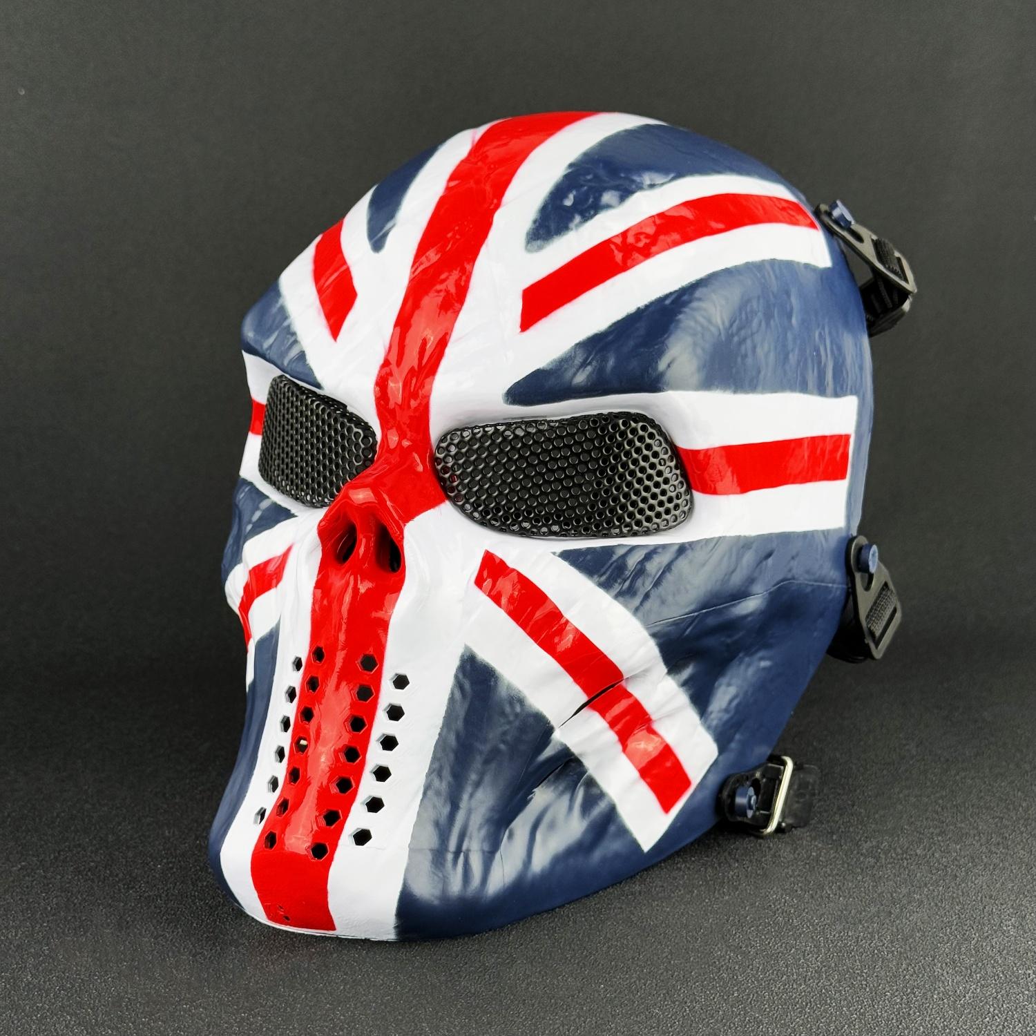 

Уличная маска черепа для игры CS | Тактическая маска воина-зомби на все лицо для страйкбола / пейнтбола / варгейма