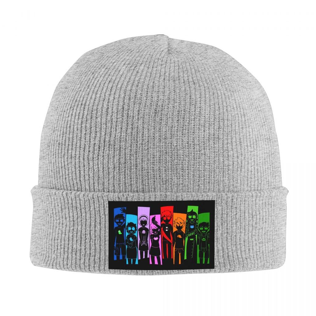 Cappello Caldo Lavorato a Maglia Homestuck Wheel Anime Berretto Invernale Cappello a Cuffia Berretti Skullies Cappelli Hip Hop per Unisex