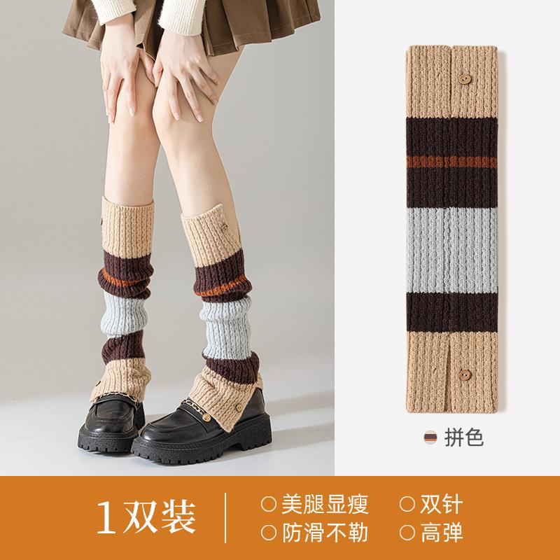 Double Needle Socks Thickened Warm Stacking Socks Deodorant Sweat-Absorbing Breathable Thin Socks Socks Industry