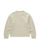 COVERNAT WOMAN Henley Neck Sweatshirt Oatmeal