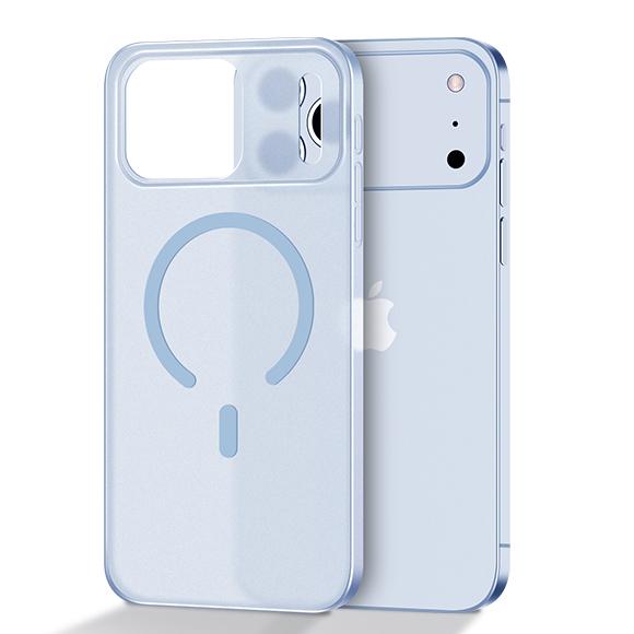 

Ultra Thin Matte For Magsafe Wireless Charge Case for iPhone 17 Air 16 15 14 Plus 13 12 Pro Max Clear Shockproof PC Cover iPhone 15