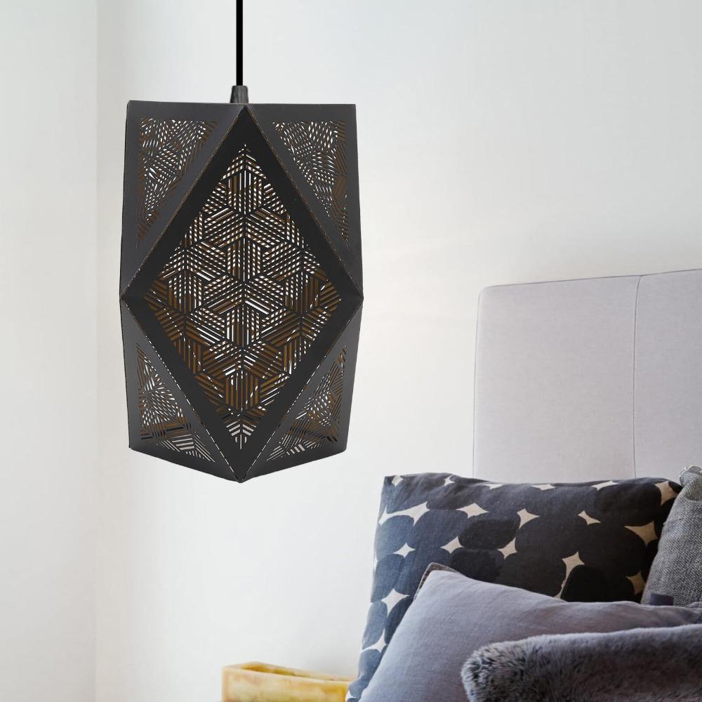 Geometric Pattern Lamp Cover 7.9in Height Small Lamp Shades Simple Wall Lamp Shade Table Lamp
