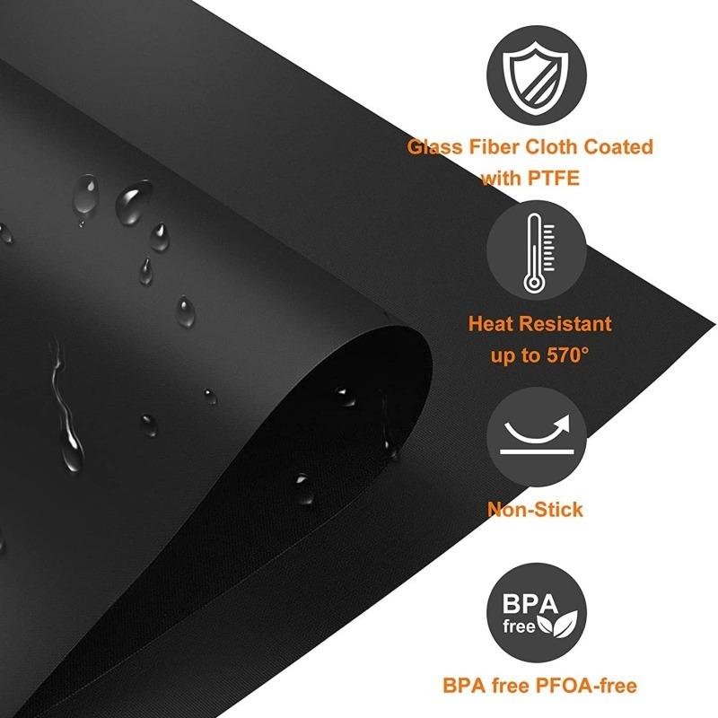 5-hole Gas Stove Mat Gas Mat Stove Protection Mat Clean Five-hole Mat High Temperature Resistant