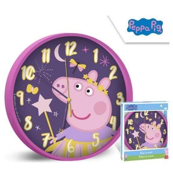 Horloge murale peppa pig