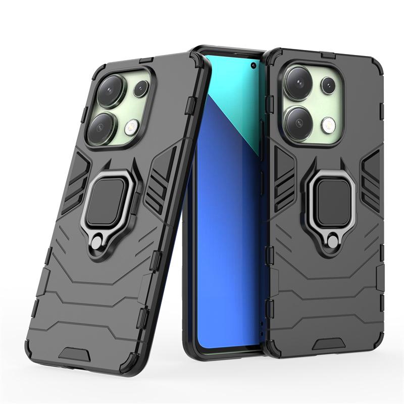 Magnetic Case for Xiaomi Redmi Note 13 Pro Plus 5G 12 Pro+ 12S Cover with Ring Stand Bracket Shell Business Full Protection Cover