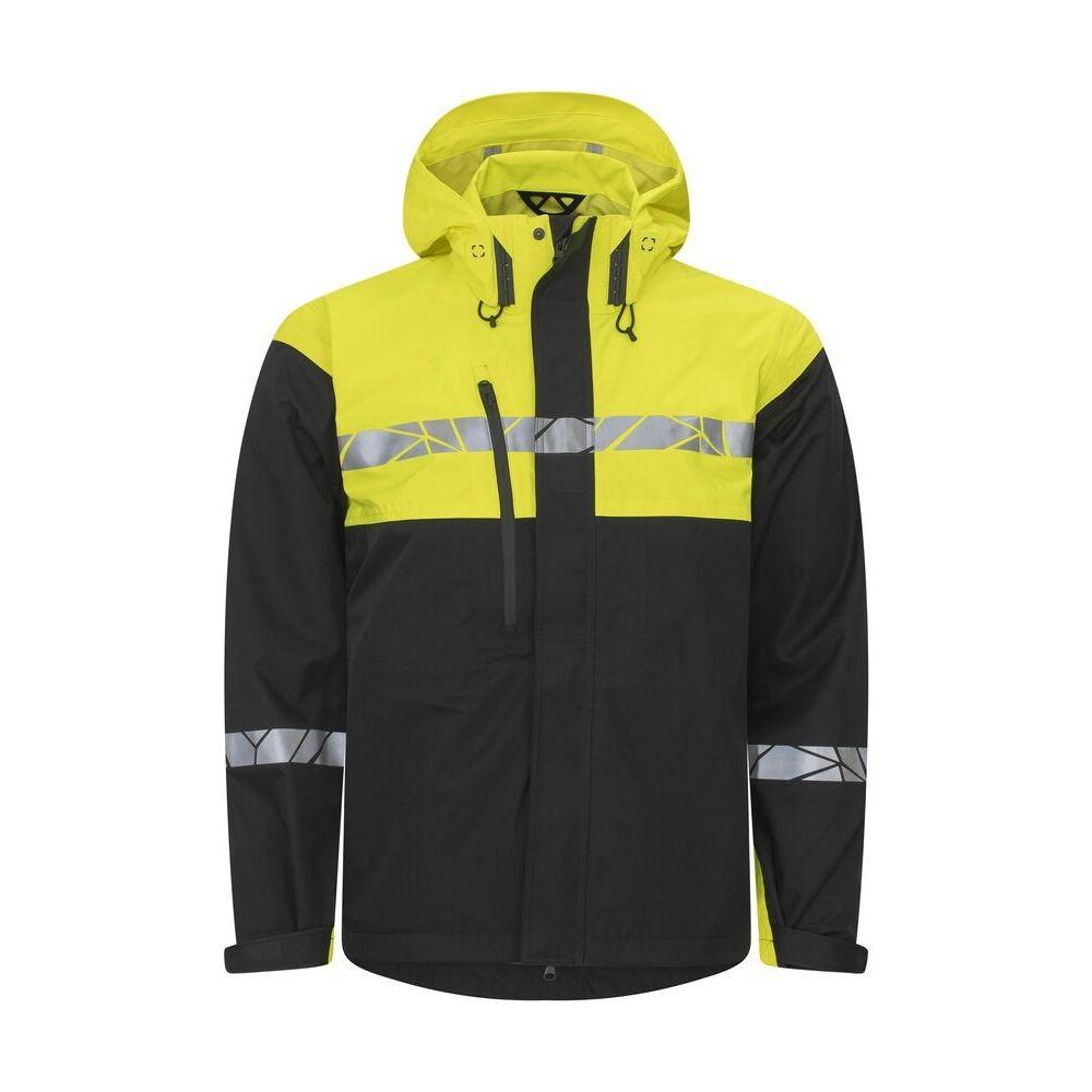 Projob Mens Progression Hi-Vis Soft Shell Jacket