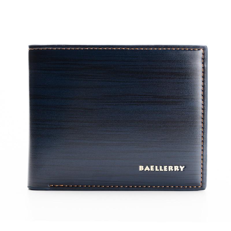 New Men s Short Wallet European American Retro Multi Slot 30% Discount Horizontal 10X3X13