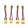 5Pcs Adapter Xt60 To Xt30 Connector Male/Female Plug 16Awg 100Mm Silicone Wire Cable For Rc Fpv Quadcopter Drone