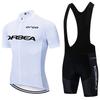 New Fluor Green Cycling Jersey Bike Jersey Shorts Set Men Women Quick Dry Ropa Ciclismo Pro Bicycle T-Shirt Clothing