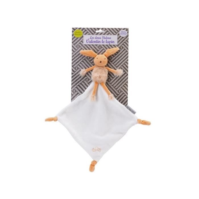 Doudou Valentin Le Lapin - PiouPiou Et Merveilles - Les Doux Bidous - Bébé - Mixte