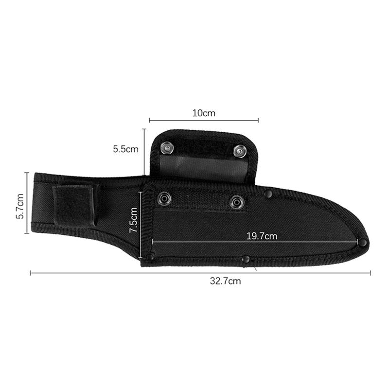 Chef Waterproof Oxford Sheath Holder Knife Sheath Holster Belt Loop Case Flashlight Case Camp Outdoor Carry Fold Knife Cook Tool