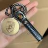 Metall Autoemblem Schlüsselanhänger Anhänger Schlüsselring Geschenke Für Panamera Spyder Carrera Macan Boxster Cayman Cayenne 911 970 981 991