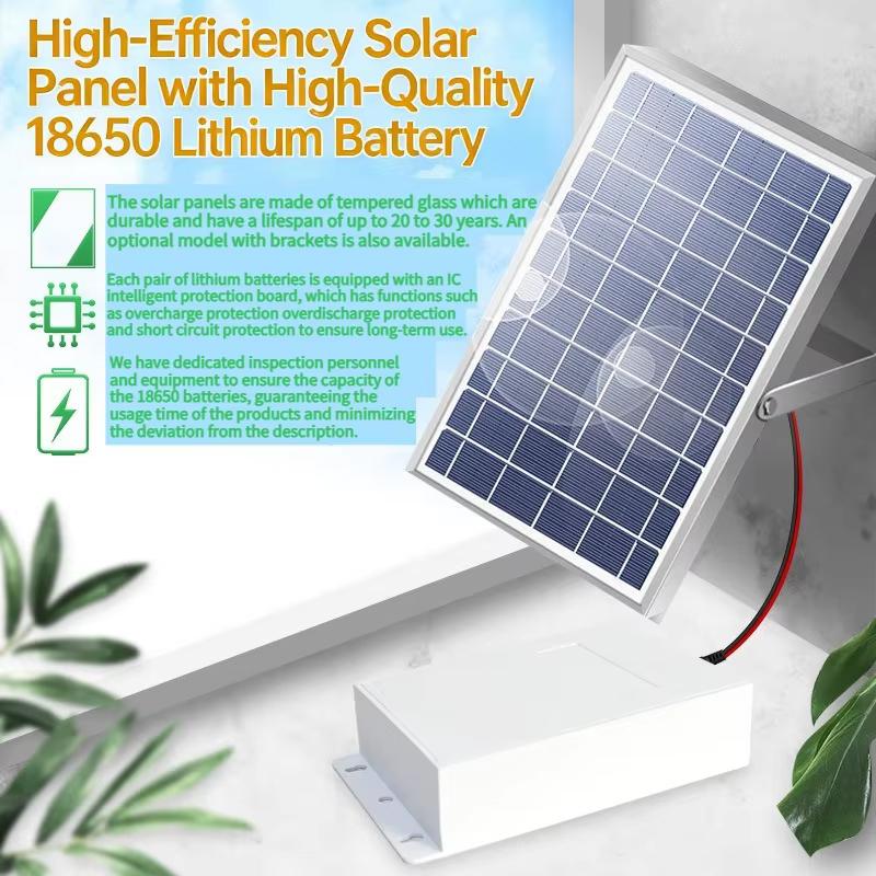 Fish Pond Solar Oxygen Booster Pump Outdoor Charging Oxygen Pump for Outdoor Garden Fish Tank Pond Small Oxygen Booster Machine