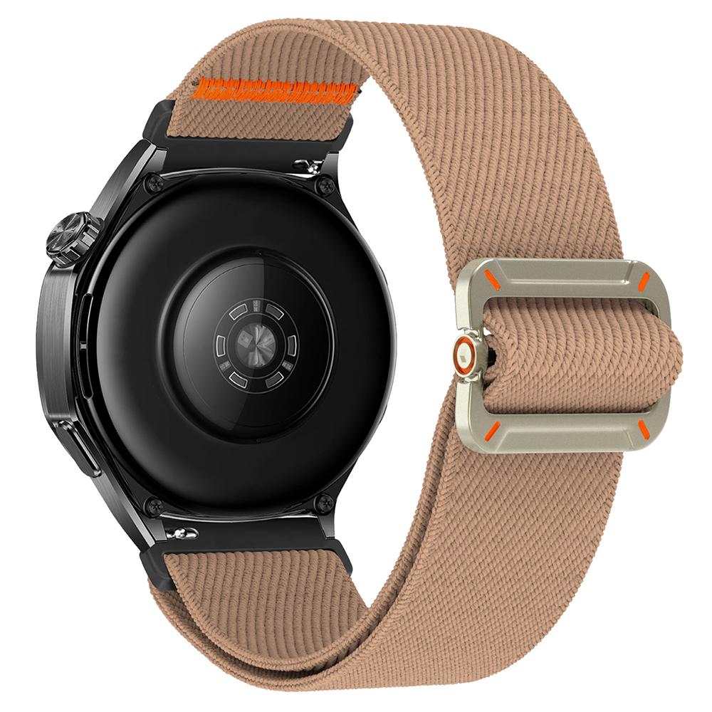 For Huawei Watch GT 5 46mm Nylon Watch Band 22mm Elastic Wrist Strap